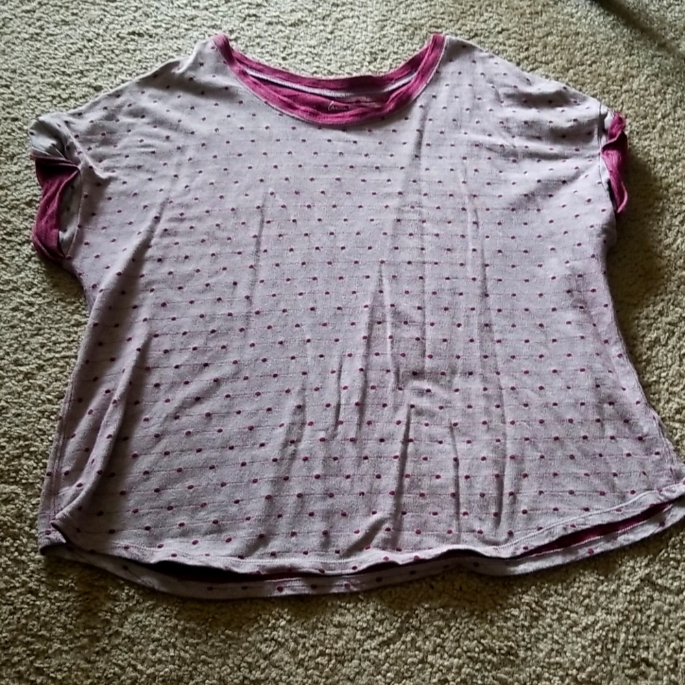 Poka dot top